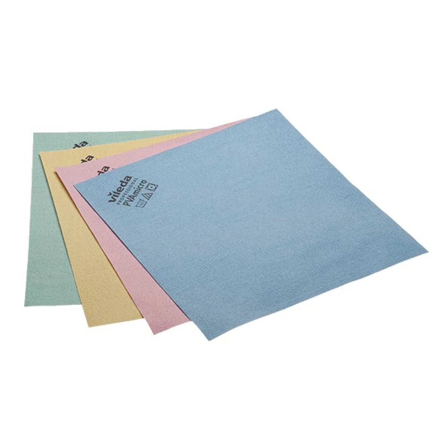 Vileda PVAmicro Mikrofasertuch – Rosa, 38 × 35 cm, PVA-beschichtet
